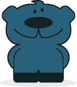 Maskottchen des docs & bears Standorts Ditzingen