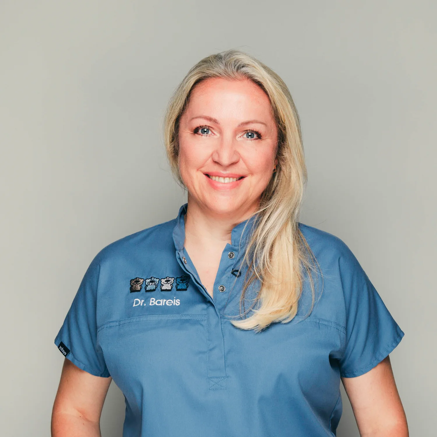 Portrait von Ute Bareis, Kieferorthopädin in der Region Ludwigsburg bei docs & bears, Spezialisiert auf Zahnkorrektur mit Invisalign